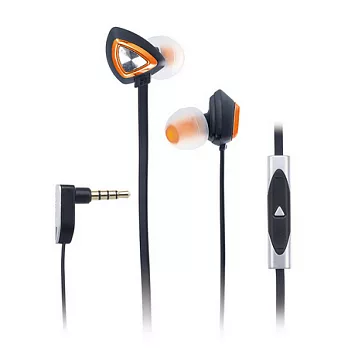 Genius HS-i250 手機專用耳道式耳機麥克風(橘色)橘色