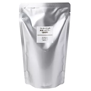 [MUJI 無印良品]芬香布列塔尼海藻洗髮精補充包/350ml