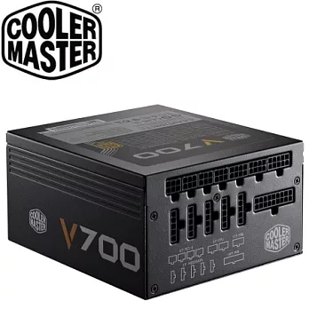 CoolerMaster V700W 80Plus 金牌全模組電源供應器