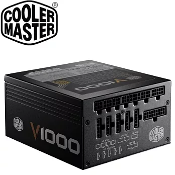 CoolerMaster V1000W 80Plus 金牌電源供應器