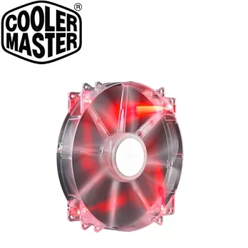 CoolerMaster MegaFlow 20cm 散熱風扇紅光