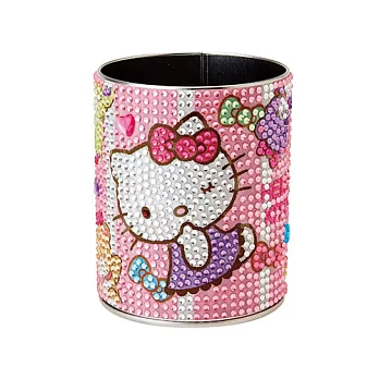 SANRIO HELLO KITTY萊茵石筆筒