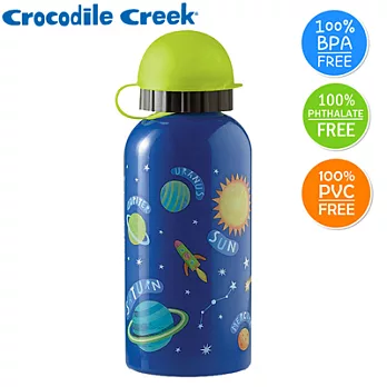 【美國Crocodile Creek】兒童不鏽鋼水瓶(太陽系)