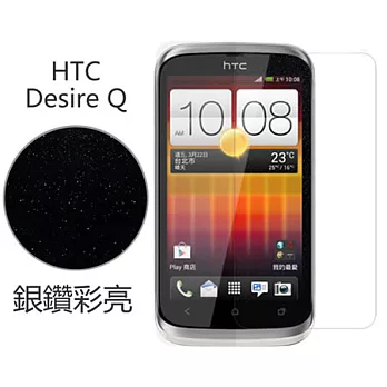 【BIEN】HTC Desire Q 銀鑽防刮保護貼 (前)