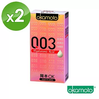 【岡本okamoto】003 HA極薄水潤 6片裝_2入組