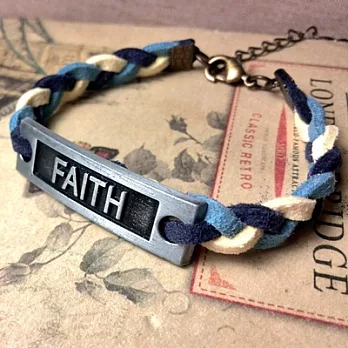 [ 綠綠亞 ] FAITH信念 (藍款)