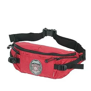 BEEBUB 消防隊3號可跨背腰包紅色