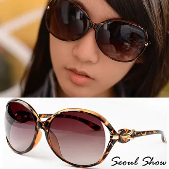 Seoul Show 愛情交織 時尚太陽眼鏡2058豹紋