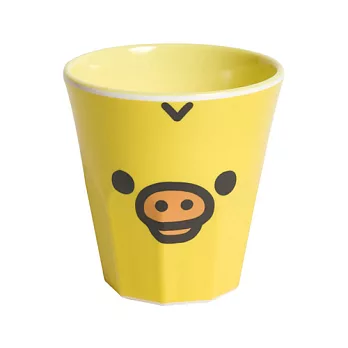 San-X 拉拉熊我愛生活系列塑膠水杯。小雞