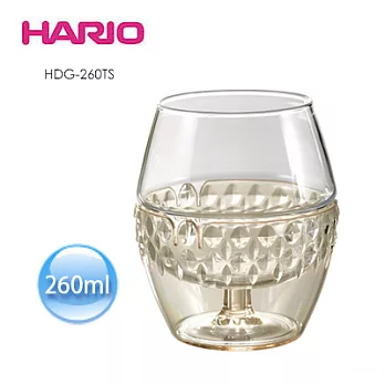 HARIO 雙層橘隔熱杯260ml HDG-260TS