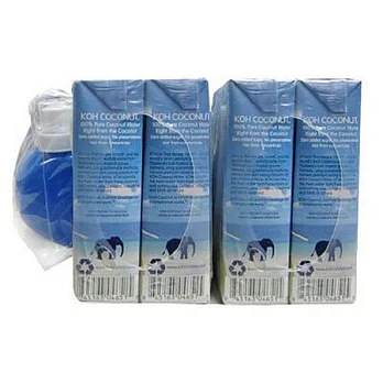 [KOH]100%純椰子汁250ml (12入)送手腕型運動水壺