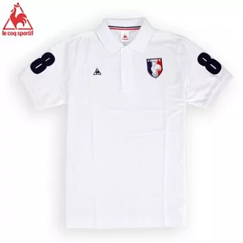 le coq sportif 公雞 經典設計POLO 杉M白色