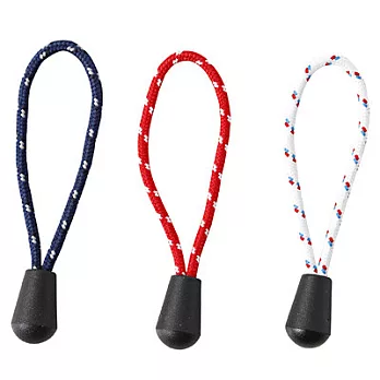 [MUJI 無印良品]聚酯拉鍊用識別帶/3入