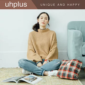 uhplus {COLLEGE LEAGUE} 托特包- Gray Plaid