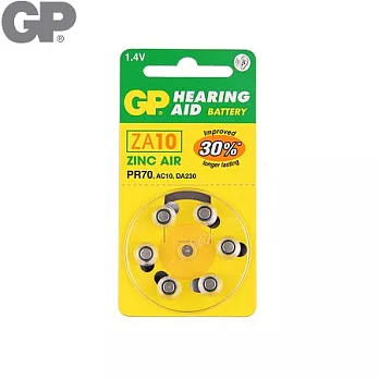 GP 助 聽 器 用電池ZA13 (6入)