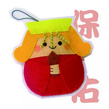 手縫ok!－祈願香包吊飾：媽祖(不織布材料包)
