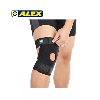 ALEX T-42 矽膠雙側條護膝