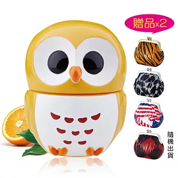 HAPPYOWL極潤護手乳-柑橘黃20ML+贈時尚包包造型護唇膏4g*2(隋機出)