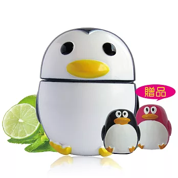 可愛企鵝護手乳-檸檬黑20ml+贈可愛企鵝護唇膏1.5g*2