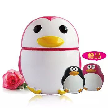 可愛企鵝護手乳-玫瑰桃20ml+贈可愛企鵝護唇膏1.5g*2