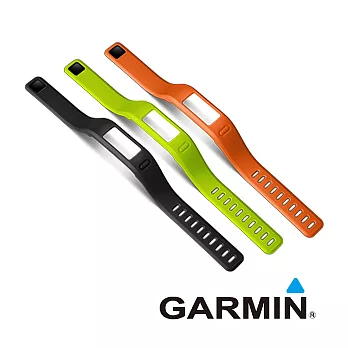 GARMIN Vivofit 腕帶 黑/綠/橙 (尺寸：大)