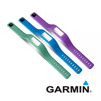 GARMIN Vivofit 腕帶 藍綠/藍/紫 (尺寸：大)