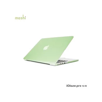 moshi iGlaze for Retina MacBook Pro 13 輕薄防刮保護殼半透綠