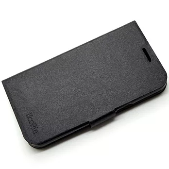 KooPin Samsung Galaxy Grand 2 (G7102) 璀璨星光系列 立架式側掀皮套魔幻黑