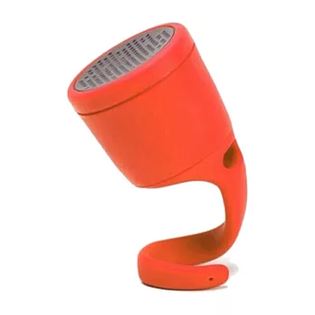 BOOM Swimmer Speaker 攜帶 防水 造型 藍芽喇叭紅色