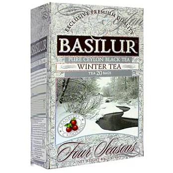 《Basilur》 錫蘭特級紅茶包(冬) 2gx20入