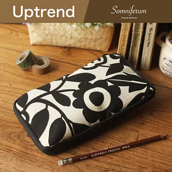 Uptrend 法式燒餅包‧黑色罌粟花