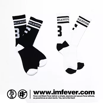 熱血黑牌 UNLIMITED系列 SOCKS大字款黑