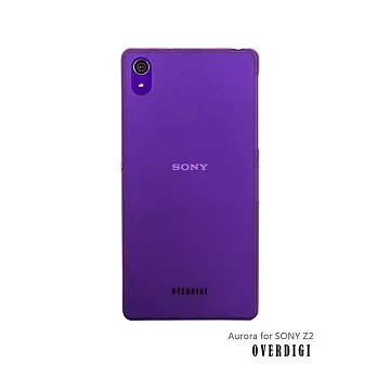 OVERDIGI Aurora for SONY Z2 手機保護殼紫