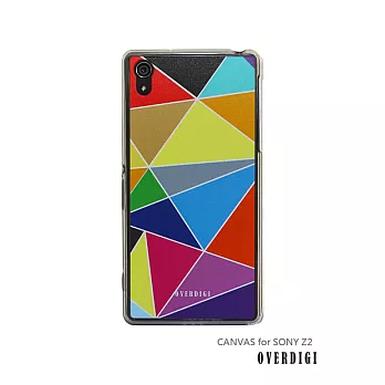 OVERDIGI CANVAS for SONY Xperia Z2 通用版幾何色塊