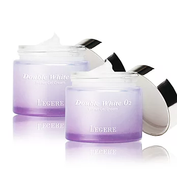 L’EGERE Double White 活氧高效水感霜80ML(2入)