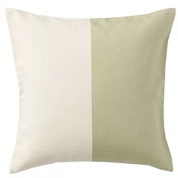 [MUJI 無印良品]原色棉單面粗平織抱枕套/綠色*原色