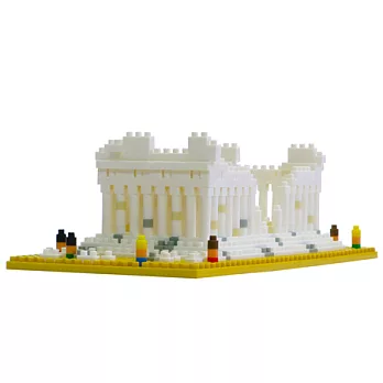 日本河田積木 nanoblock系列 NBH-066 帕德嫩神廟