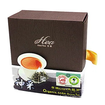 芳第High Tea-有機高山茶系列 - (神采)有機GABA烏龍茶4gX8入充氮防潮隨身包/盒