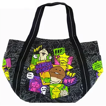 《Kcompany》菇菇栽培研究室大手提袋(黑)