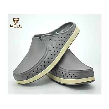 【Q-WELL酷威爾】Argo Slipper男女超輕量便鞋38GY鴿子灰