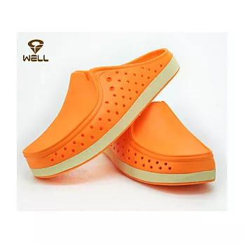 【Q-WELL酷威爾】Argo Slipper男女超輕量便鞋38OR橘色