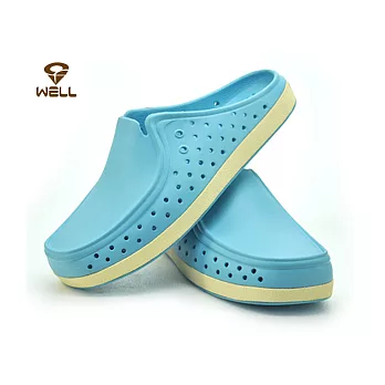 【Q-WELL酷威爾】Argo Slipper男女超輕量便鞋38MBL牛奶藍