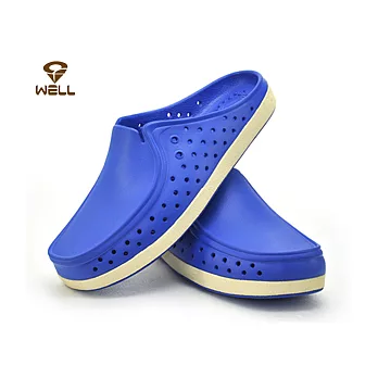 【Q-WELL酷威爾】Argo Slipper男女超輕量便鞋38BL寶藍色