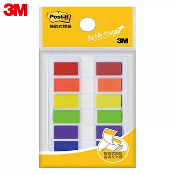 3M Post-it利貼 彩色指示標籤 (六色) 683-6C