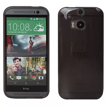 【BIEN】HTC One (M8) 俐落不沾機軟質保護殼 (霧黑)