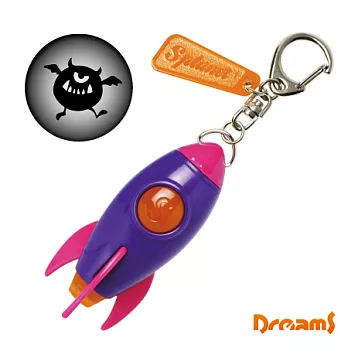 Dreams Projector Rocket 火箭怪獸投射燈鑰匙圈大眼仔