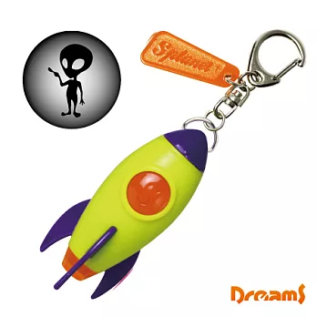 Dreams Projector Rocket 火箭怪獸投射燈鑰匙圈火星人