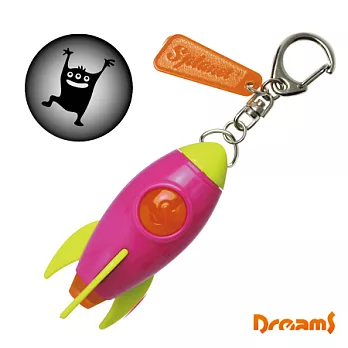Dreams Projector Rocket 火箭怪獸投射燈鑰匙圈三眼怪