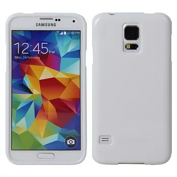 【BIEN】SAMSUNG S5 亮麗全彩軟質保護殼 (白)