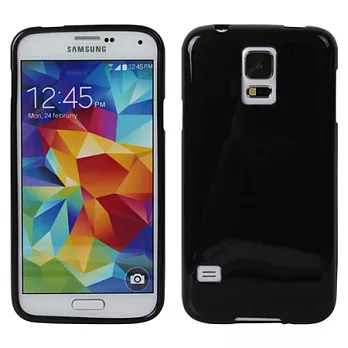 【BIEN】SAMSUNG S5 亮麗全彩軟質保護殼 (黑)